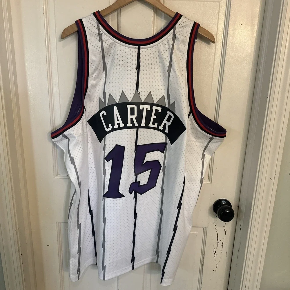 VINCE CARTER  NBA Jersey‎  Toronto Raptors  MENS  3XL MITCHELL & NESS  WHITE